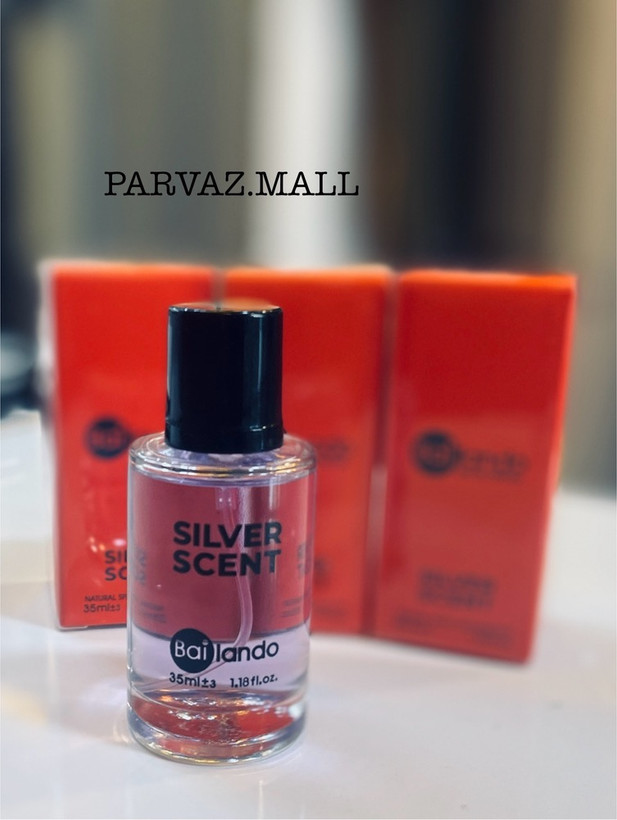 عطر جیبی BAILANDO بایلندو مدل SILVER SCENT سیلور سنت 35ml