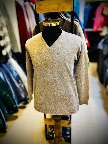 بافت یقه هفت ساده _ نسکافه ای