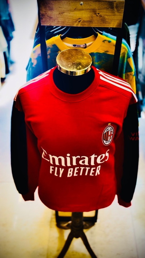 دورس تمام پنبه سه نخ داخل کرکی مدل کیت میلان _ قرمز مشکی