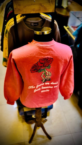 دورس تمام پنبه سه نخ سنگشور مدل رز _ صورتی