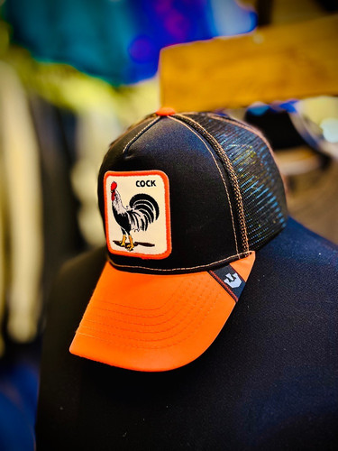 کلاه گورین مستر کوالیتی وارداتی _ مشکی نارنجی