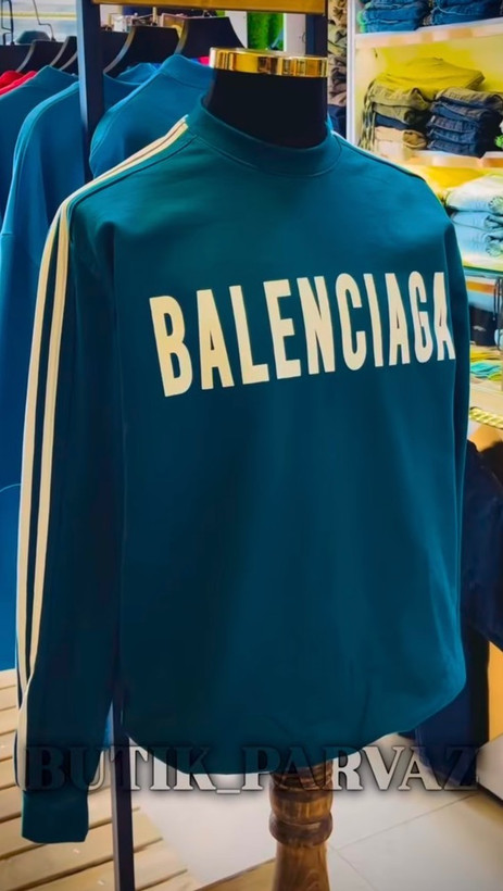 دورس تمام پنبه سه نخ داخل کرکی مدل بالنسیگا سه خط _ سبز