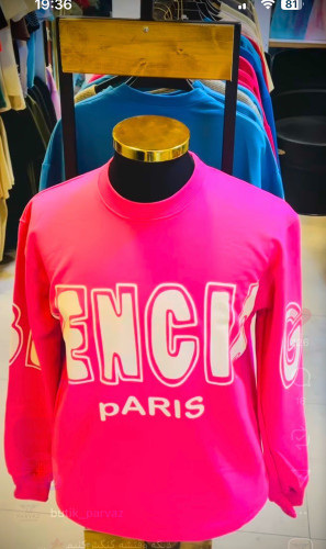 دورس تمام پنبه سه نخ داخل کرکی مدل بالنسیگا _ صورتی