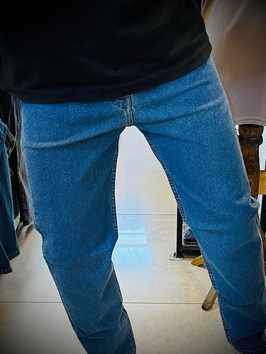 شلوار جین راسته ساده مدل لیوایزی _ آبی روشن