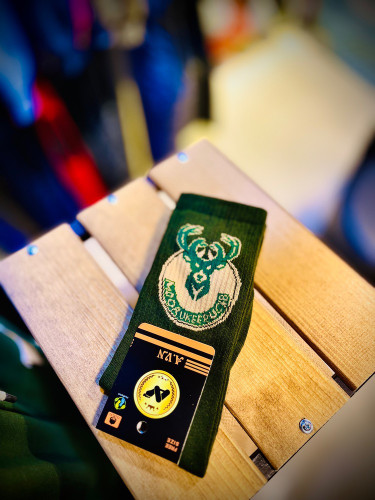 جوراب ساق بلند اسپرت نانو طرح دار _ گوزن