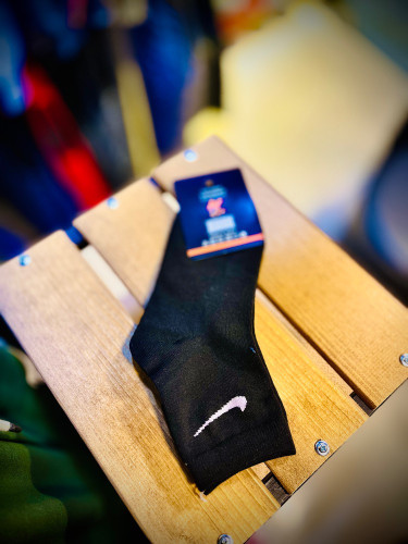 جوراب نیم ساق نانو طرح دار _ نایکی مشکی