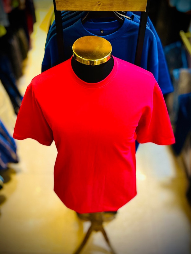 تیشرت باکسی پارچه دورسی دونخ گرم بالا _ صورتی