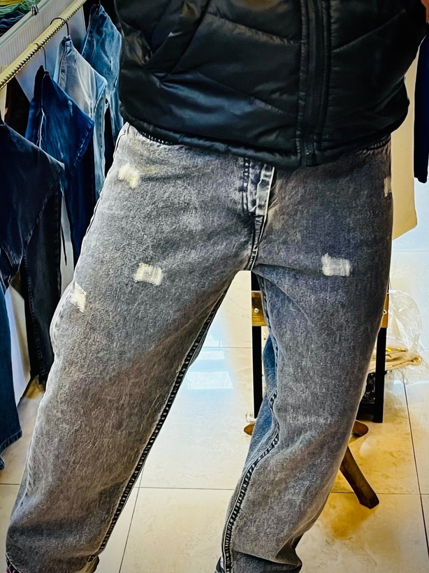 شلوار جین بگ استریت مدل سنگ شست _ نوکمدادی