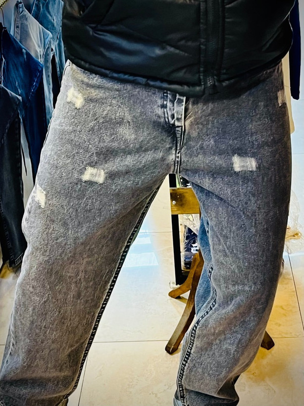 شلوار جین بگ استریت مدل سنگ شست _ نوکمدادی