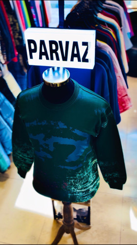 دورس تمام پنبه سه نخ داخل کرکی مردانه مدل دیزل _ سبز