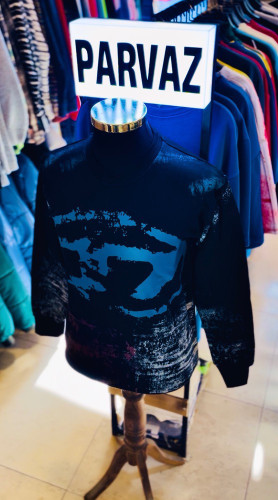 دورس تمام پنبه سه نخ داخل کرکی مردانه مدل دیزل _ مشکی