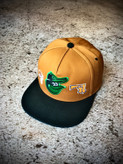 کلاه کپ بک فیت مستر کوالیتی وارداتی FIFTY 59 مدل Baltimore Orioles _ قهوه ای نقاب مشکی