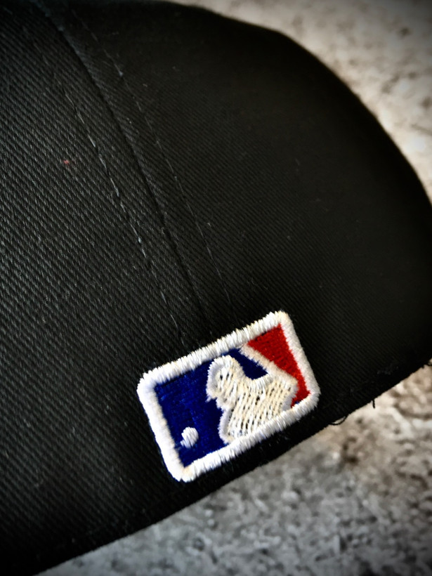 کلاه کپ بک فیت مستر کوالیتی وارداتی FIFTY 59 مدل Atlanta Braves _ تمام مشکی