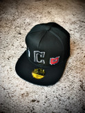 کلاه کپ بک فیت مستر کوالیتی وارداتی FIFTY 59 مدل Chicago Cubs _ تمام مشکی