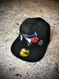 کلاه کپ بک فیت مستر کوالیتی وارداتی FIFTY 59 مدل Toronto Blue Jays _ تمام مشکی