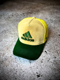 کلاه بیسبالی مخمل وارداتی مدل ADIDAS _ کرم نقاب سبز