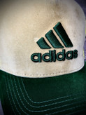 کلاه بیسبالی مخمل وارداتی مدل ADIDAS _ کرم نقاب سبز