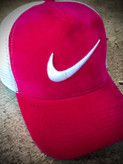 کلاه بیسبالی مخمل وارداتی مدل NIKE _ صورتی